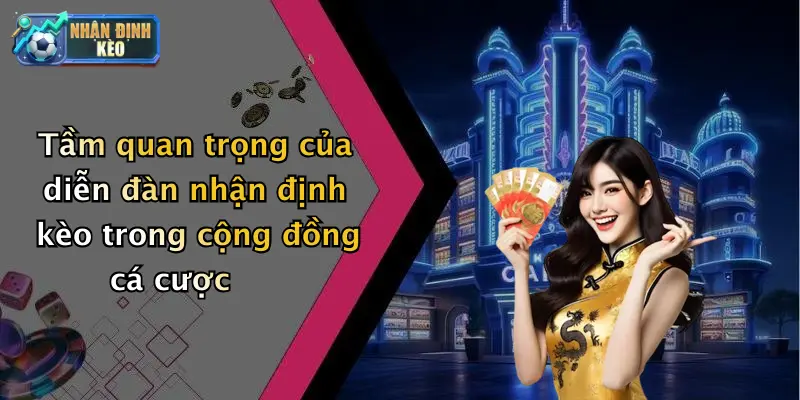 Tầm quan trọng của diễn đàn nhận định kèo trong cộng đồng cá cược