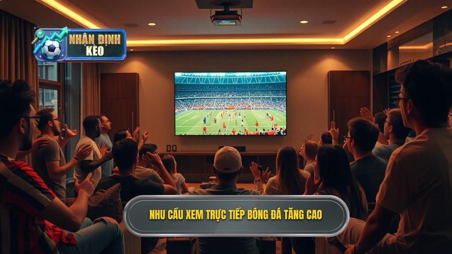 Tại sao nhu cầu xem trực tiếp bóng đá hôm nay ngày càng tăng cao?