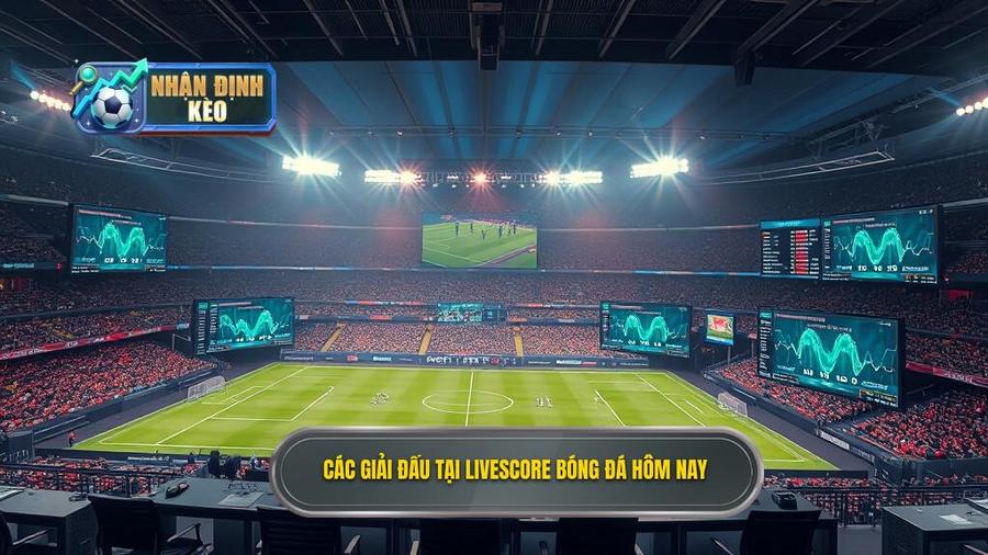 Các giải đấu hàng đầu được cập nhật tại Livescore bóng đá hôm nay