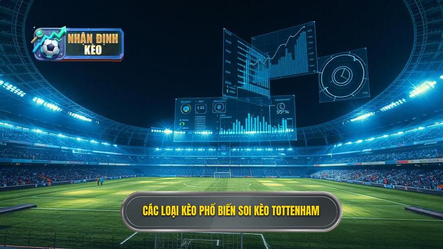 Phân tích các loại kèo phổ biến khi soi kèo Tottenham